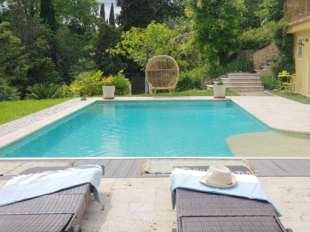 O Tilia D'Azur Bed and Breakfast Roquefort-les-Pins Εξωτερικό φωτογραφία