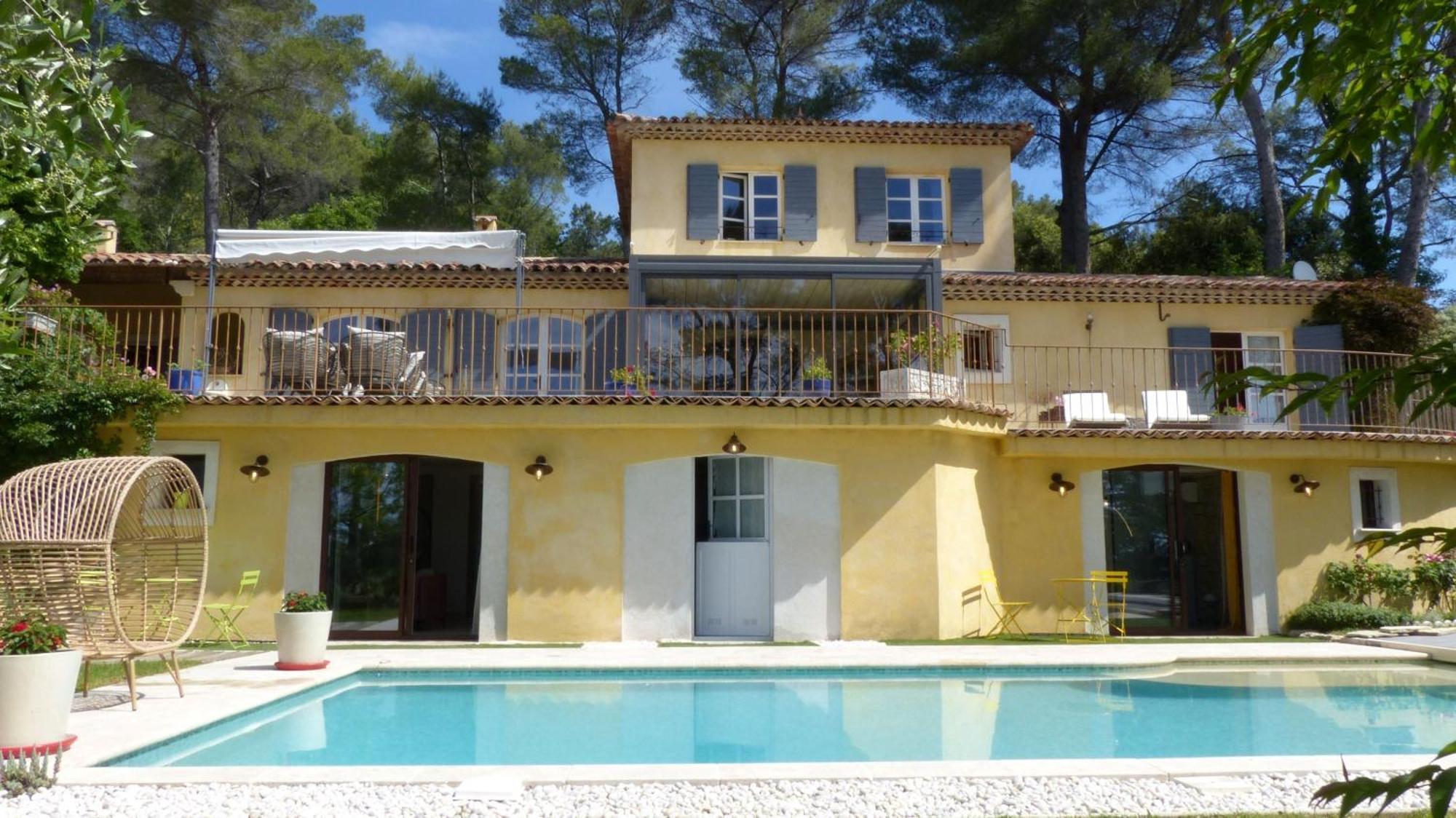 O Tilia D'Azur Bed and Breakfast Roquefort-les-Pins Εξωτερικό φωτογραφία